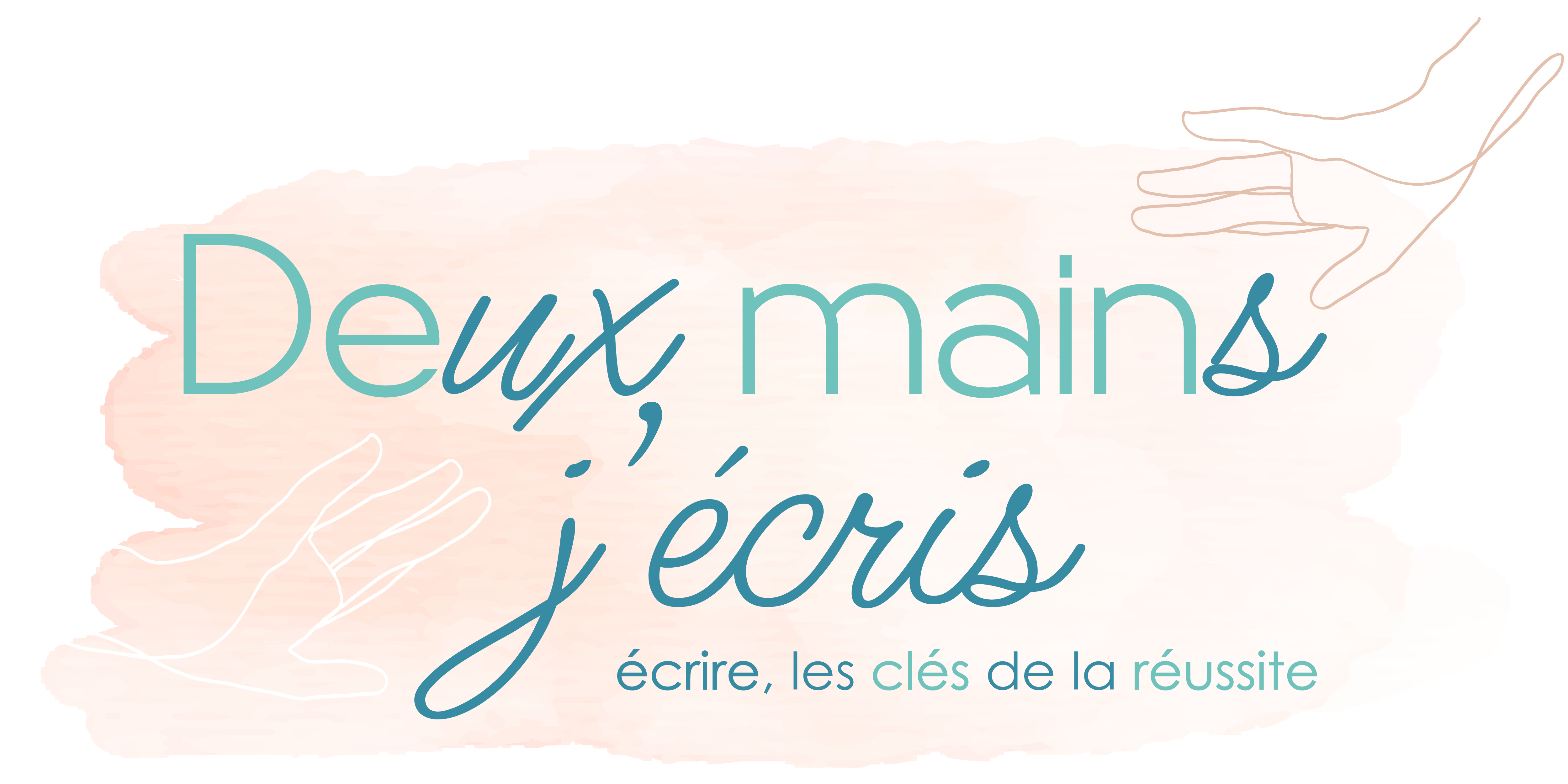 Deux mains j'écris